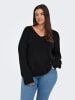 ONLY Carmakoma Strickpullover in Black 1