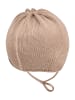 Sterntaler Strickmütze Bär in beige