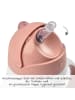 Beaba Strohhalmbecher Edelstahl - Old Pink in rosa