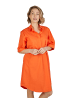 WHITE LABEL  Blusenkleid in orange