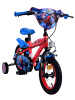 Volare Kinderfahrrad Ultimate Spider-Man Jungen 12 Zoll Kinderrad in Blau/Rot 3 Jahre