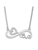LOTUS silver Anhänger Silber 925 Sterling Silber Herz, Love Halsketten