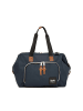 BAGmori Wickeltasche - Schultertasche in Marineblau