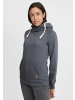 Oxmo Hoodie OXJulia Pile 21900027ME Kapuzenpullover mit Teddyfutter in Blau