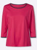 Sieh an! Rundhals-Shirt in pink-marine
