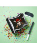 relaxdays 3-tlg. Pinata Set "Piratenflagge" in Schwarz