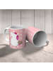 Mr. & Mrs. Panda Kindertasse Einhorn Koffer ohne Spruch in Rot Pastell
