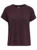 Hummel Hummel T-Shirt Hmlfiona Training Damen Atmungsaktiv in FUDGE