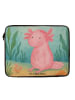 Mr. & Mrs. Panda Notebook Tasche Axolotl Niedlich Design ohne Sp... in Weiß