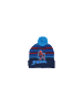 MARVEL Spider-Man Mütze Kinder Bommel Marvel Winter blau