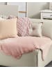 Beliani Schaffell UNDARA in Rosa - (W) 60 x (H) 1 x (L) 90 cm