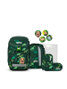 Ergobag Grundschulranzen, PACK "DinosauriBär" 6-tlg. in Grün