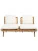 Beliani 12-tlg Sitzgruppe ACCADIA in Braun/Beige