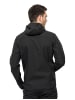 Jack Wolfskin Softshelljaken in schwarz