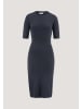 Hessnatur Hessnatur Strick Kleid Regular aus Bio-Baumwolle und Wolle in marine