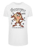 F4NT4STIC T-Shirt Looney Tunes Vintage Tasmanian Devil in weiß