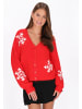 myMo Women Cardigan in red