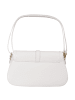 Toscanto Leder Schultertasche Toscanto Tasche weiß ca. 33cm