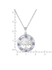 Zeeme 925/- Sterling Silber in weiß