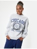 KOTON Sweatshirt in Schneemelange