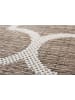 Kayoom Kurzflor Teppich Indonesia in beige - rechteckig