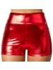 tectake Shorts, Für viele Outfits und Anlässe, Hotpants im Metallic-Look