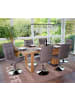 MCW 6er-Set Esszimmerstuhl C41, Taupe-grau