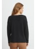 b. young BYMILO VNECK JUMPER - KNIT Boxy fit in Black