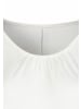 LASCANA 3/4-Arm-Shirt in creme, schwarz