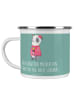 Mr. & Mrs. Panda Kaffeepott Brautjungfern Wunder mit Spruch in Meeresbrise