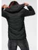 Kangaroos Steppjacke in schwarz-rot