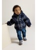 Noppies Winter Jacke Omachi - Reversible in Check Pattern - Blue