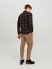 Jack & Jones Hemd Slim Fit JJEGINGHAM in Braun-2