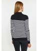 usha BLACK LABEL Pullover in SCHWARZ WEISS