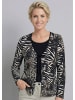 GOLDNER 2-in-1-Shirt mit Animal Print in schwarz / gemustert