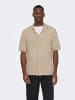 ONLY & SONS Strick-Shirt in String