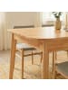 CALICOSY Esstisch SOLINE in Dunkles - (W)120  x (H)75  x (L)80 cm