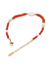 usha FESTIVAL Women Bracelet With Beads in Grange White