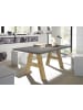 58 aufm Kessel ESSTISCH ausziehbar Elia 1 140 x 90 x 75 Esszimmertisch Asteiche/Graphit