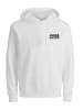 Jack & Jones Hoodie 'JJGEPLAS' in weiß