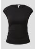 QS T-Shirt in 9999_schwarz
