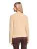 Betty Barclay Casual-Strickjacke mit Reißverschluss in Beige
