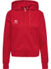 Hummel Hoodie Mit Reißverschluss Hmlgo 2.0 Zip Hoodie Woman in TRUE RED