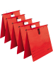 Herlitz Hängehefter 230g/qm rot Packung mit 5 Stück