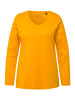 Ulla Popken Shirt in orange-gelb