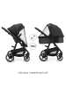 fillikid 3-1 Kombi-Kinderwagen-Set Fill Jaguar mit in grau