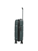 D&N Travel Line 4300 - 4-Rollen-Kabinentrolley  S 55 cm (black) in dark green