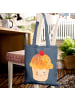 Mr. & Mrs. Panda Schultasche Cupcake ohne Spruch in Indigo Blue