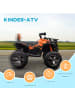 HOMCOM Kinder Elektrofahrzeug in Orange 100L x 65B x 73H cm