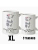 Mr. & Mrs. Panda XL Tasse Panda Beste Arbeitskollegin der Welt m... in Weiß